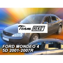 FORD MONDEO 5 durų LTB / 4  2001 → 2007 (+OT) Sedanas Langų vėjo deflektoriai keturioms durims