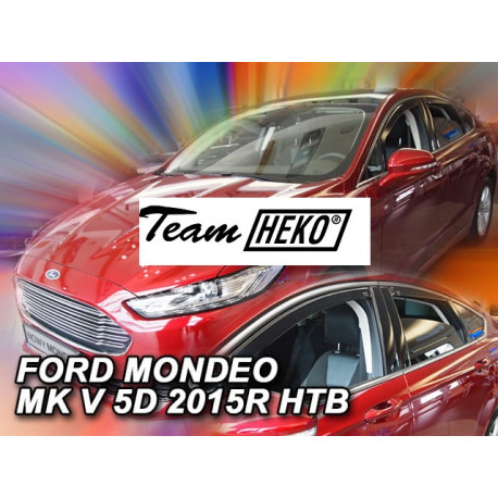 FORD MONDEO 5 durų 2014 → 2022 (+OT) HTB Hečbekas, Langų vėjo deflektoriai keturioms durims