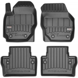 VOLVO S80 2006 → Guminiai kilimėliai aukštais borteliais ProLine 3D
