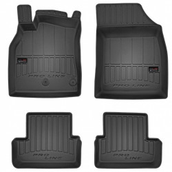 RENAULT MEGANE 2008→ 2015 Guminiai kilimėliai aukštais borteliais ProLine 3D