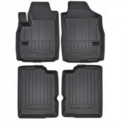 FIAT 500 2007 → Guminiai kilimėliai aukštais borteliais ProLine 3D