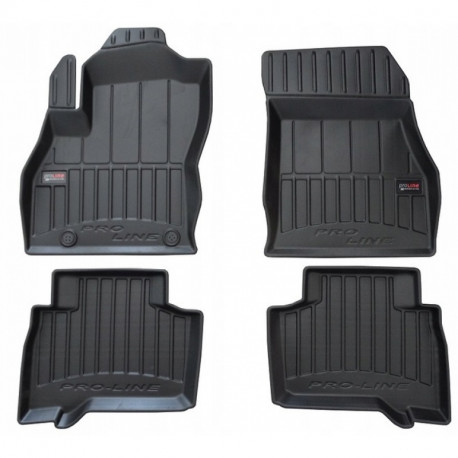FIAT QUBO 2008 → 2020 Guminiai kilimėliai aukštais borteliais ProLine 3D
