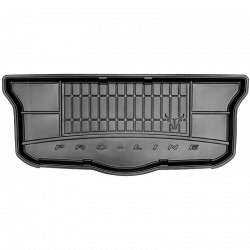 TOYOTA AYGO 5D HEČBEKAS 2014 → Guminis bagažinės kilimėlis aukštais borteliais ProLine 3D