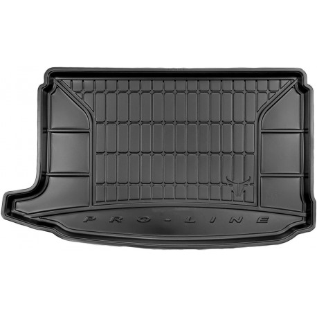 VOLKSWAGEN POLO V HEČBEKAS 2009 → 2017 Guminis bagažinės kilimėlis aukštais borteliais ProLine 3D