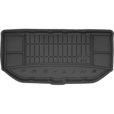 ŠKODA CITIGO 2011 → 2019 Guminis bagažinės kilimėlis aukštais borteliais ProLine 3D