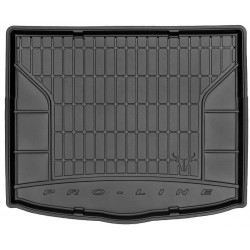 ŠKODA FABIA III HEČBEKAS 2014 → Guminis bagažinės kilimėlis aukštais borteliais ProLine 3D