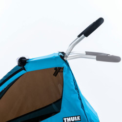 THULE COASTER XT BLUE vežimėlis vaikui, dviračio priekaba
