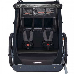 THULE COASTER XT BLACK vežimėlis vaikui, dviračio priekaba