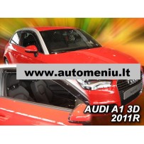 AUDI A1 3 durų 2010 → 2018 Langų vėjo deflektoriai priekinėms durims