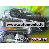 AUDI A1 5 durų 2010 → 2018 (+OT) Langų vėjo deflektoriai keturioms durims