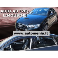 AUDI A3 LIMOUSINE/SEDAN (V8) 4 durų 2013 → 2020 (+OT) Langų vėjo deflektoriai keturioms durims