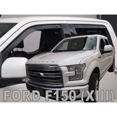 FORD F-150 2014 → (+OT) Langų vėjo deflektoriai keturioms durims