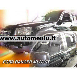 FORD RANGER II 4 durų 2006 → 2011 Langų vėjo deflektoriai priekinėms durims