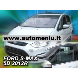 FORD S-MAX 5 durų 2010 → 2014 Langų vėjo deflektoriai priekinėms durims