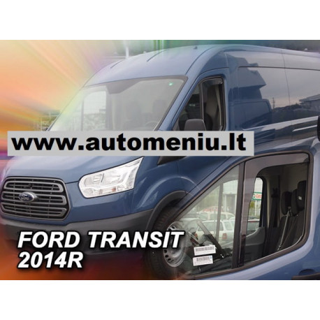 FORD TRANSIT VIII 2013 → Langų vėjo deflektoriai priekinėms durims