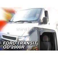 FORD TRANSIT 2 durų 2000 → 2013 (OPK) trumpi Langų vėjo deflektoriai priekinėms durims