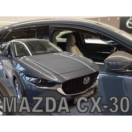 MAZDA CX - 30 2019 → Langų vėjo deflektoriai keturioms durims