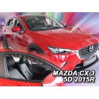 MAZDA CX – 3 5 durų 2015 → 2021 Langų vėjo deflektoriai priekinėms durims