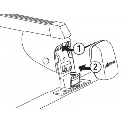 Fiat Ducato 2006 → Stogo bagažinės skersiniai Atera