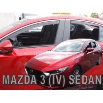 MAZDA 3 IV 2019 → SEDANAS +OT Langų vėjo deflektoriai keturioms durims