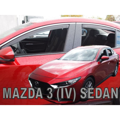 MAZDA 3 IV 2019 → SEDANAS +OT Langų vėjo deflektoriai keturioms durims