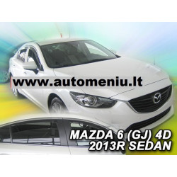 MAZDA 6 GJ 4 durų 2013 → 2024 (+OT) Sedanas Langų vėjo deflektoriai keturioms durims