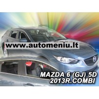 MAZDA 6 GJ 5 durų 2013 → 2024 (+OT) Karavanas Langų vėjo deflektoriai keturioms durims