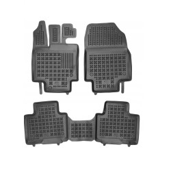 TOYOTA HIGHLANDER IV XU70 5v 2019 → Guminiai kilimėliai su borteliais