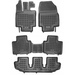 TOYOTA HIGHLANDER IV XU70 7v 2019 → Guminiai kilimėliai su borteliais