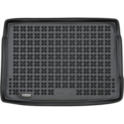 VOLKSWAGEN GOLF VI Hečbekas su standartinio dydžio atsarginiu ratu 2008 → 2012 Guminis bagažinės kilimėlis