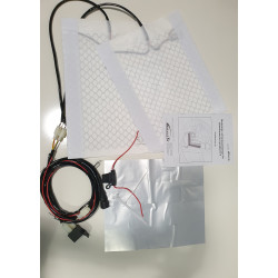 Sėdynės šildymo kilimėliai montuojami į sėdynės vidų