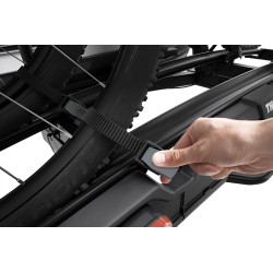 THULE VELOSPACE XT BLACK dviračių laikiklis ant kablio vežti 3 dviračius