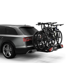 THULE VELOSPACE XT BLACK dviračių laikiklis ant kablio vežti 3 dviračius
