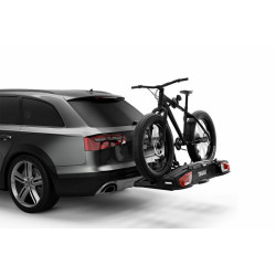 THULE VELOSPACE XT BLACK dviračių laikiklis ant kablio vežti 3 dviračius