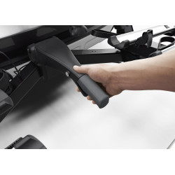 THULE VELOSPACE XT BLACK dviračių laikiklis ant kablio vežti 4 dviračius