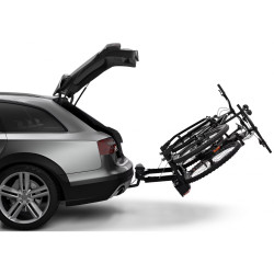 THULE VELOSPACE XT 2 BLACK dviračių laikiklis ant kablio vežti 2 dviračius