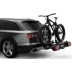 THULE VELOSPACE XT 2 BLACK dviračių laikiklis ant kablio vežti 2 dviračius