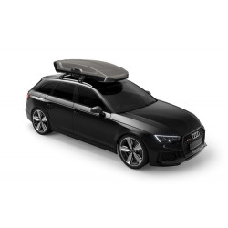 THULE VECTOR M Titan matte aerodinaminė stogo bagažinė
