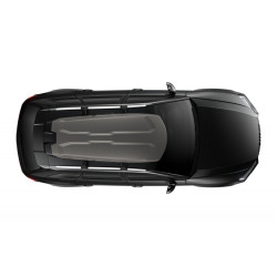 THULE VECTOR M Titan matte aerodinaminė stogo bagažinė