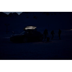 THULE VECTOR M Black metallic aerodinaminė stogo bagažinė