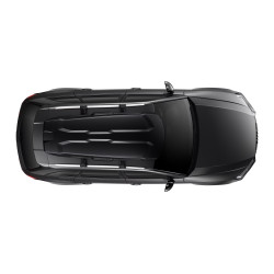 THULE VECTOR M Black metallic aerodinaminė stogo bagažinė