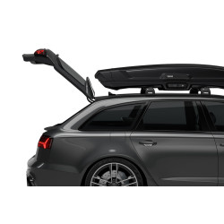 THULE VECTOR ALPINE BLACK METALIC aerodinaminė stogo bagažinė
