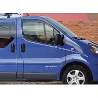 OPEL Vivaro 2001 → 2014 Langų vėjo deflektoriai priekinėms durims