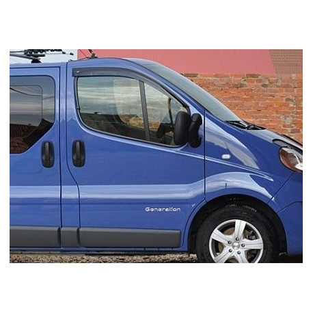 Opel vivaro 2001 → 2014 Langų vėjo deflektoriai priekinėms durims