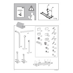 Thule Sport G2 Compact - dviračių laikiklis ant galinių durų