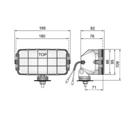 Papildomi priešrūkiniai žibintai Wesem