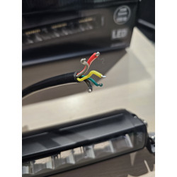 K27 LED Bar 105W sertifikuotas žibintas su blykste