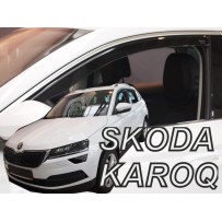 SKODA KAROQ 2017 → Langų deflektoriai priekinėms durims