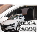 SKODA KAROQ 2017 → Langų deflektoriai priekinėms durims