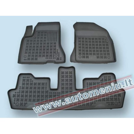 Citroen C4 Grand Picasso 2006 → 2013 Guminiai kilimėliai su borteliais